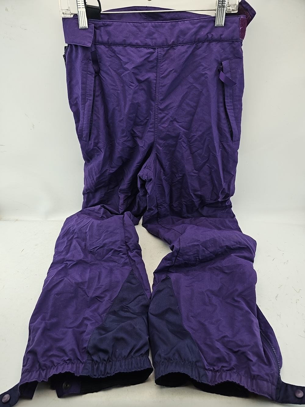 Patagonia Purple Snow Pants Full Side Zipper